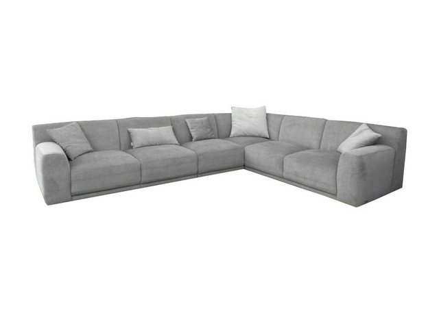 JVmoebel Ecksofa, Ecksofa LForm Desing Couch Textil Stoff Wohnlandschaft So günstig online kaufen