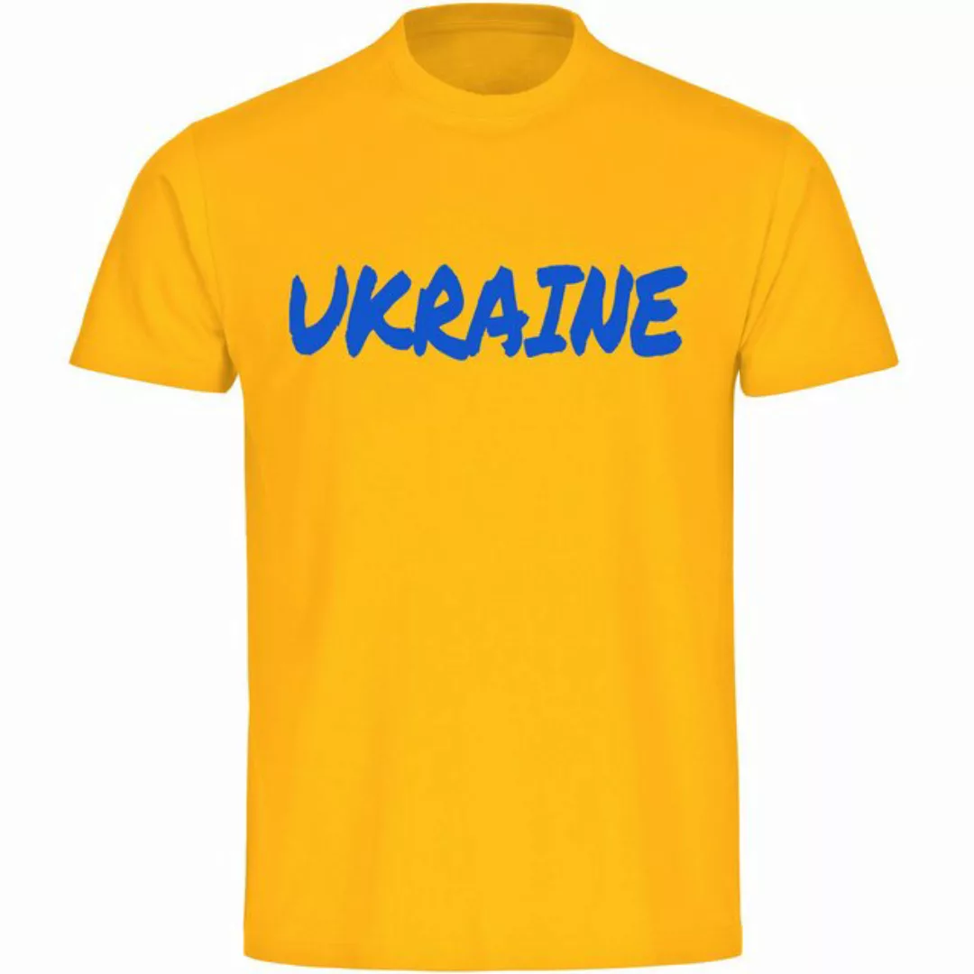 multifanshop T-Shirt Herren Ukraine - Textmarker - Männer günstig online kaufen