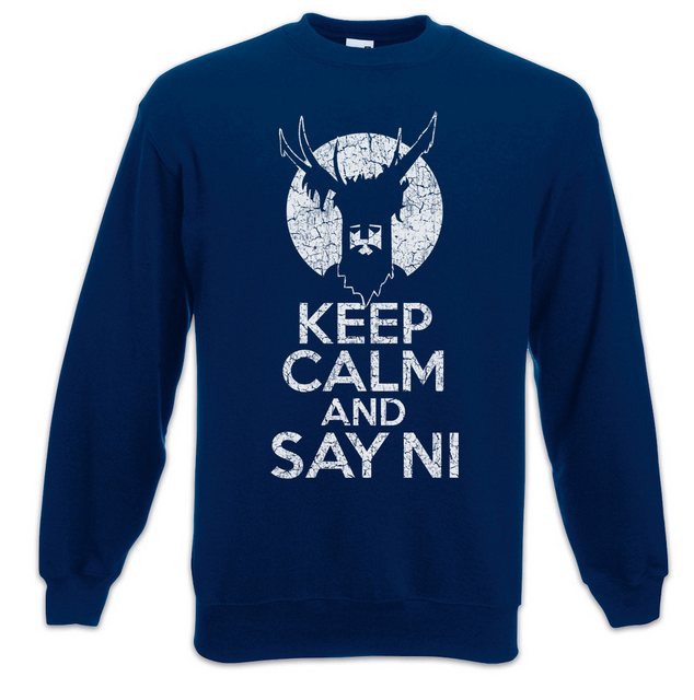 Urban Backwoods Sweatshirt Keep Calm And Say Ni Sweatshirt Monty Of Python günstig online kaufen