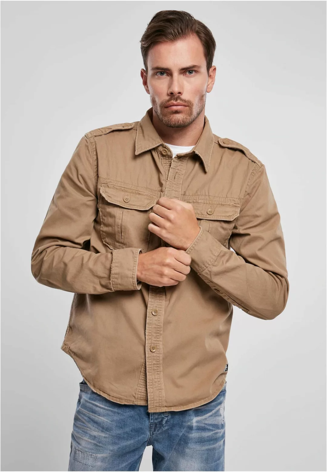 Brandit Outdoorhemd Brandit Check Shirt Herren Langarm günstig online kaufen