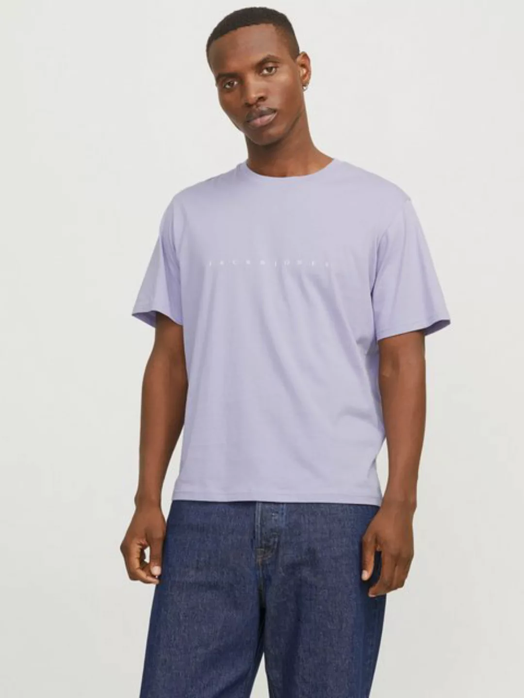 Jack & Jones Rundhalsshirt JJESTAR JJ TEE SS NOOS mit Logo Schriftzug günstig online kaufen