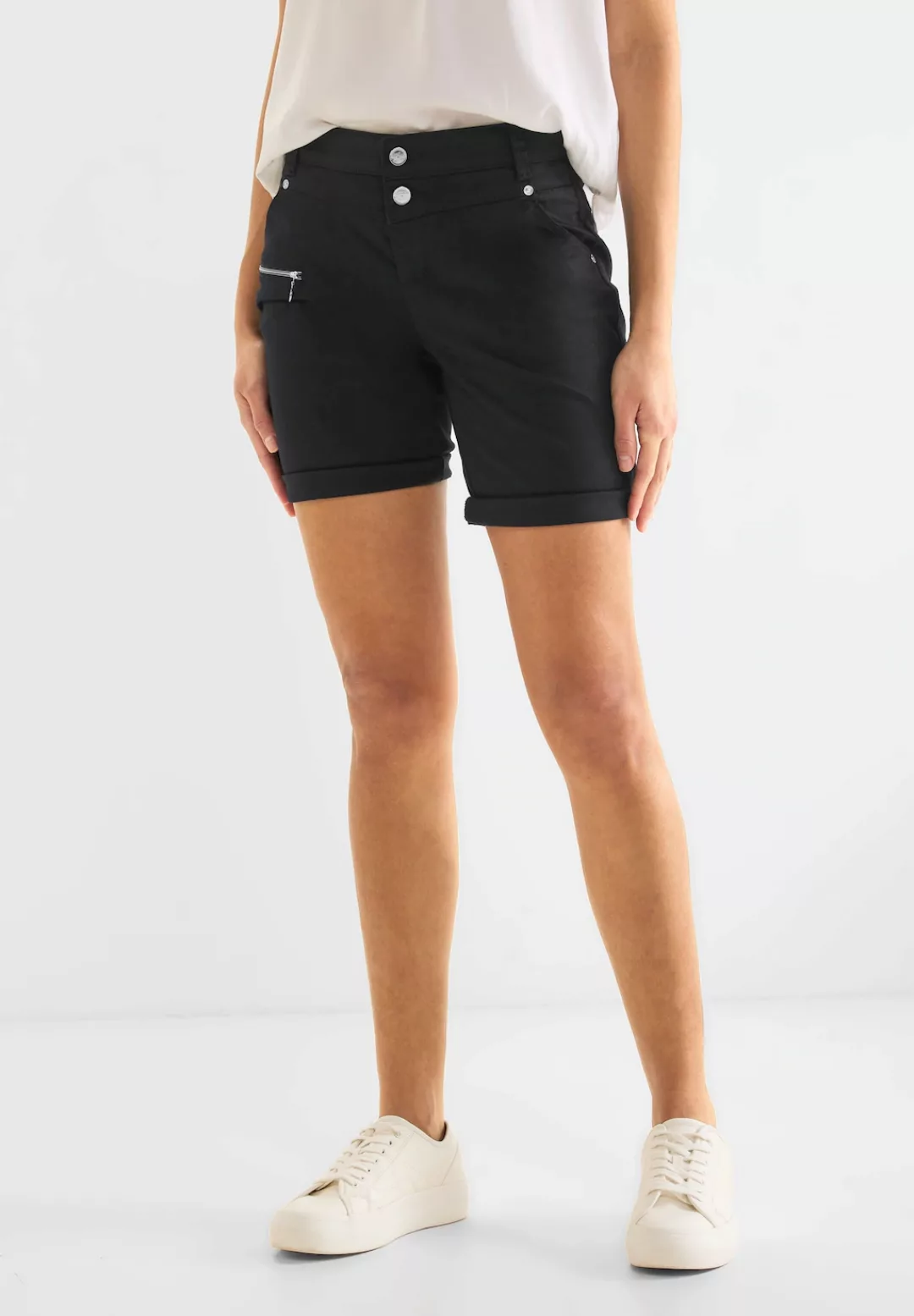 STREET ONE Shorts, in Unifarbe günstig online kaufen