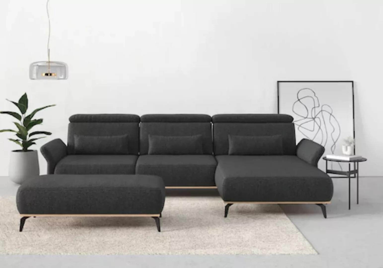 Places of Style Ecksofa "Fjord L-Form" günstig online kaufen