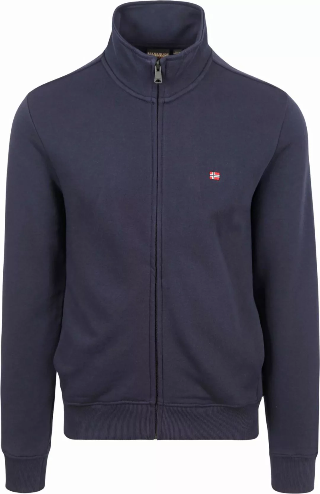 Napapijri Balis Sweaterjacke Navy - Größe M günstig online kaufen