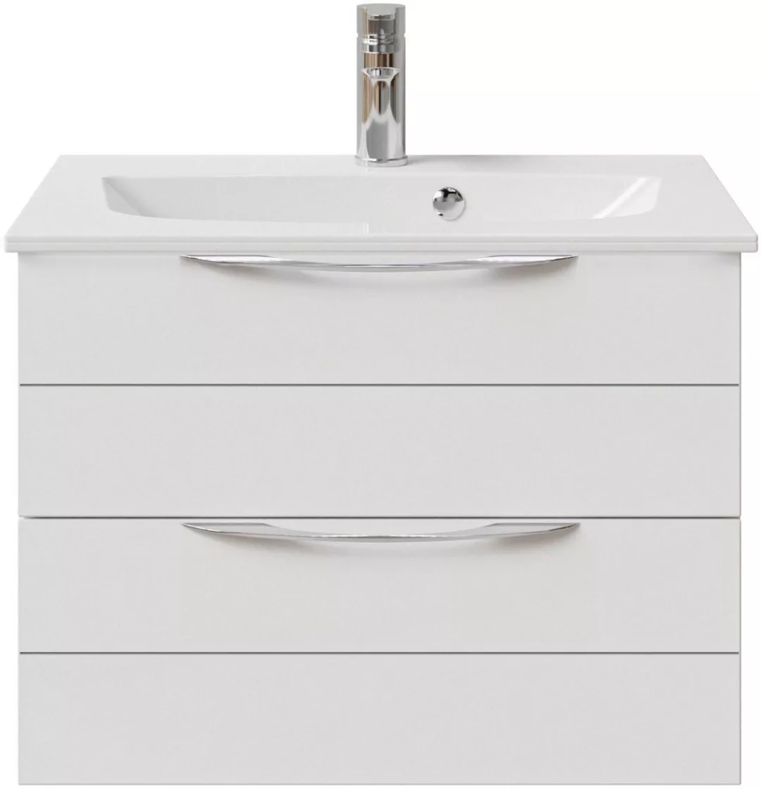 Saphir Waschtisch »Serie 6025 Mineralmarmor-Waschtisch mit Unterschrank, 67 günstig online kaufen