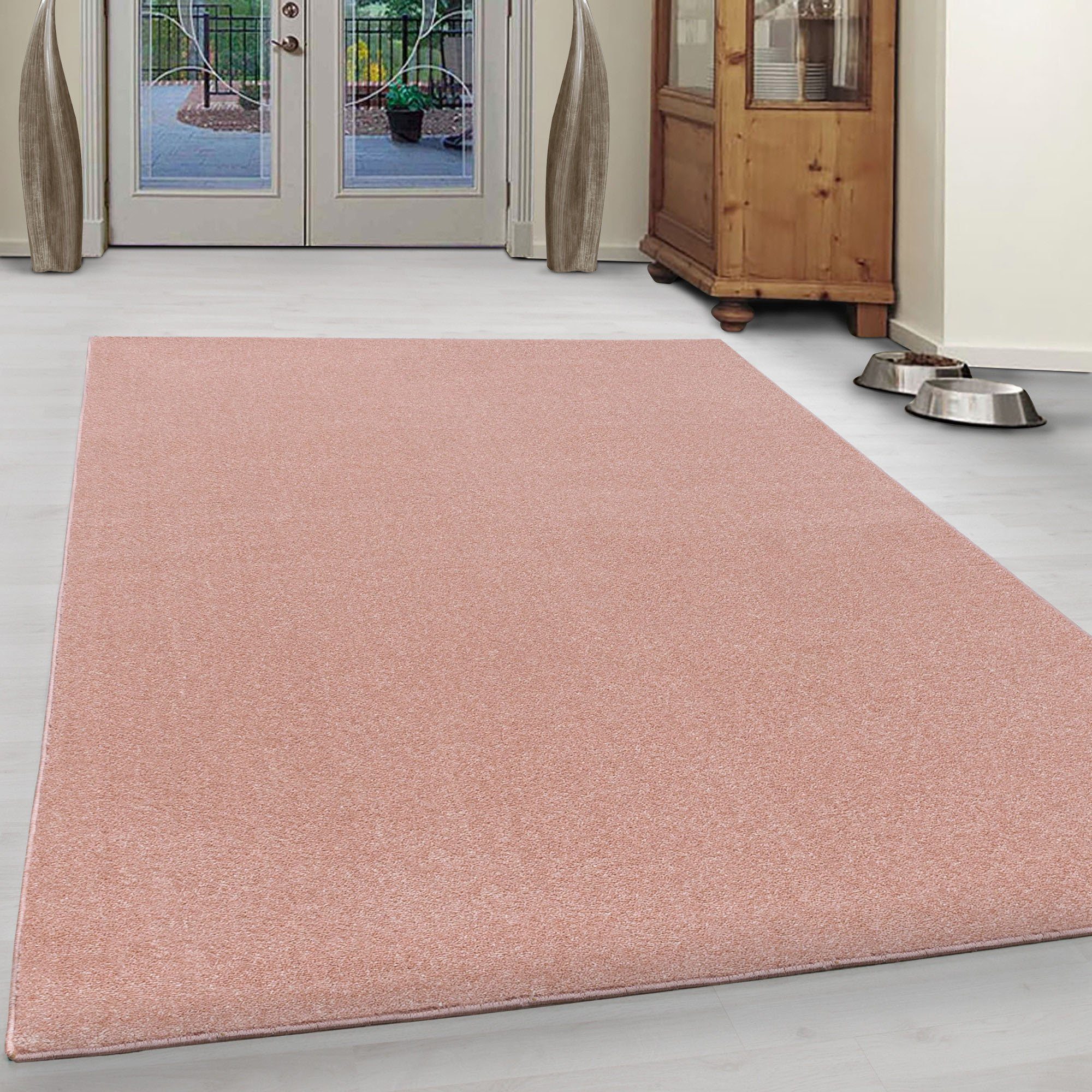 Ayyildiz Teppiche Teppich »ATA«, rechteckig, 10 mm Höhe, Kurzflor, uni, gro günstig online kaufen