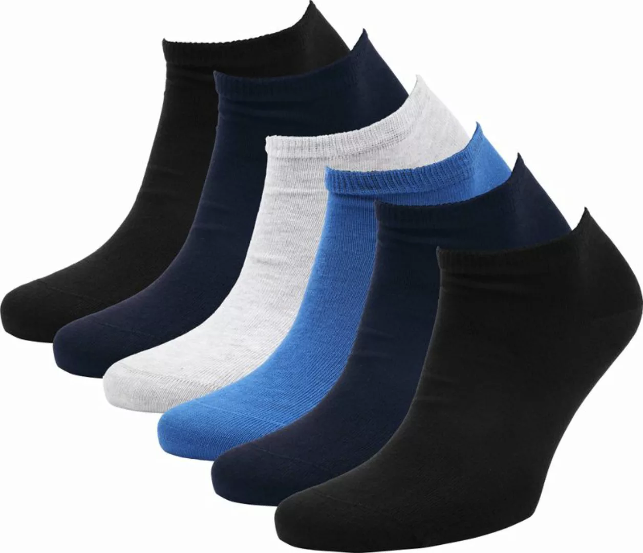 Bjorn Borg 6-Pack Essential Socken Blau - Größe 39-42 günstig online kaufen