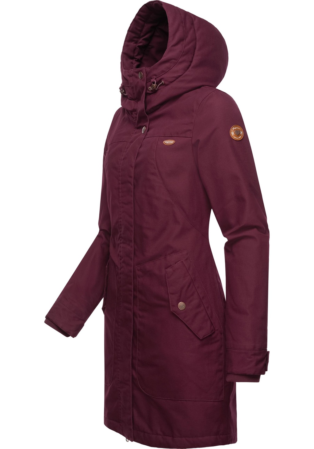 Ragwear Wintermantel "Jannisa", stylischer Damen Winterparka mit Kapuze günstig online kaufen