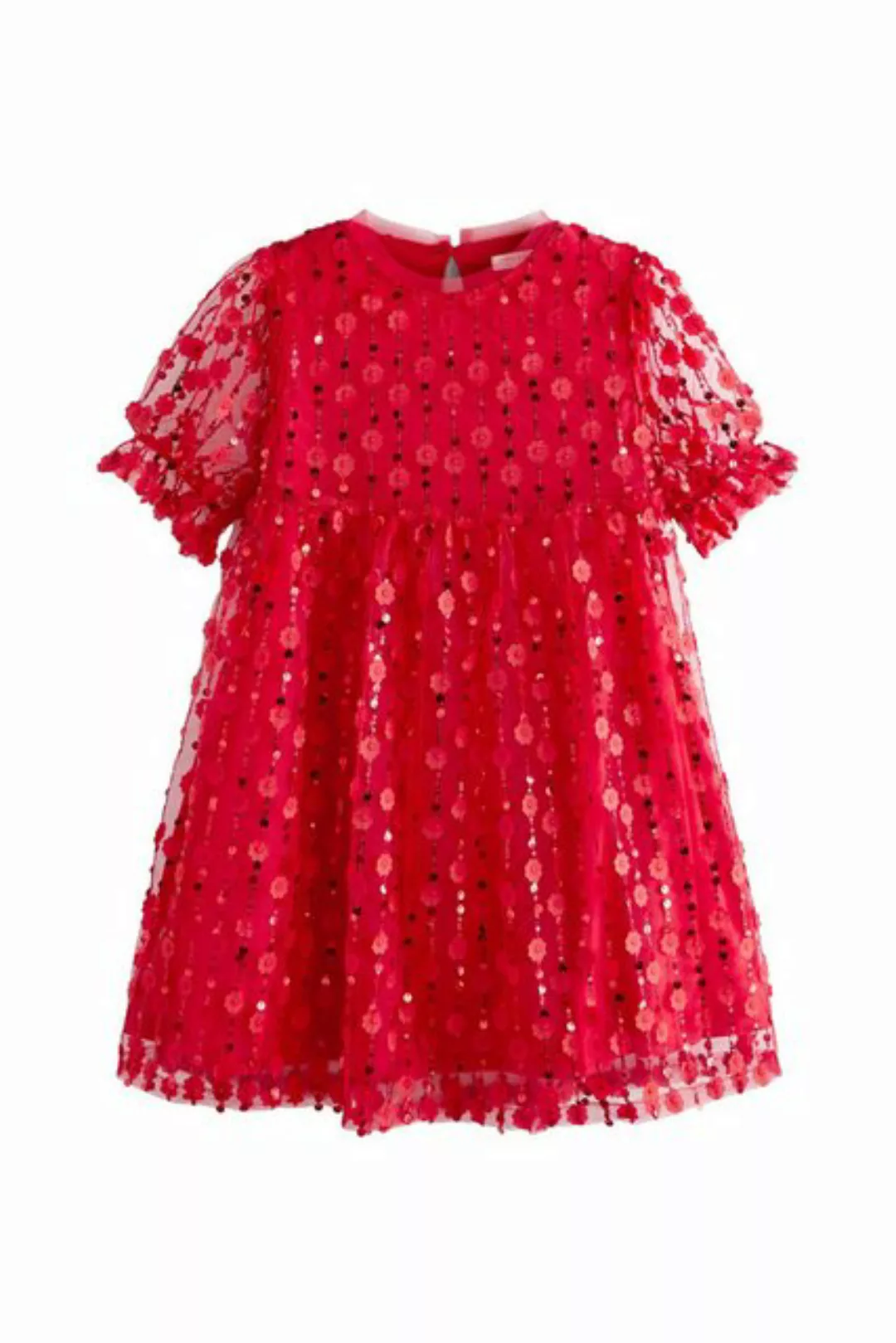 Next Partykleid Geblümtes Mesh-Partykleid (1-tlg) günstig online kaufen