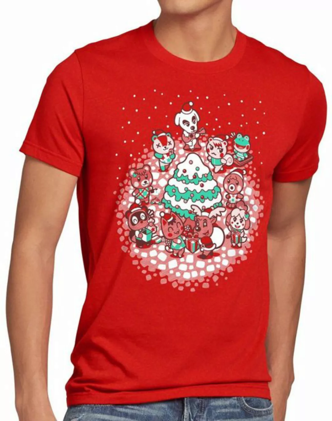 style3 Print-Shirt Herren T-Shirt Crossing Tree Christmas Sweater switch ug günstig online kaufen