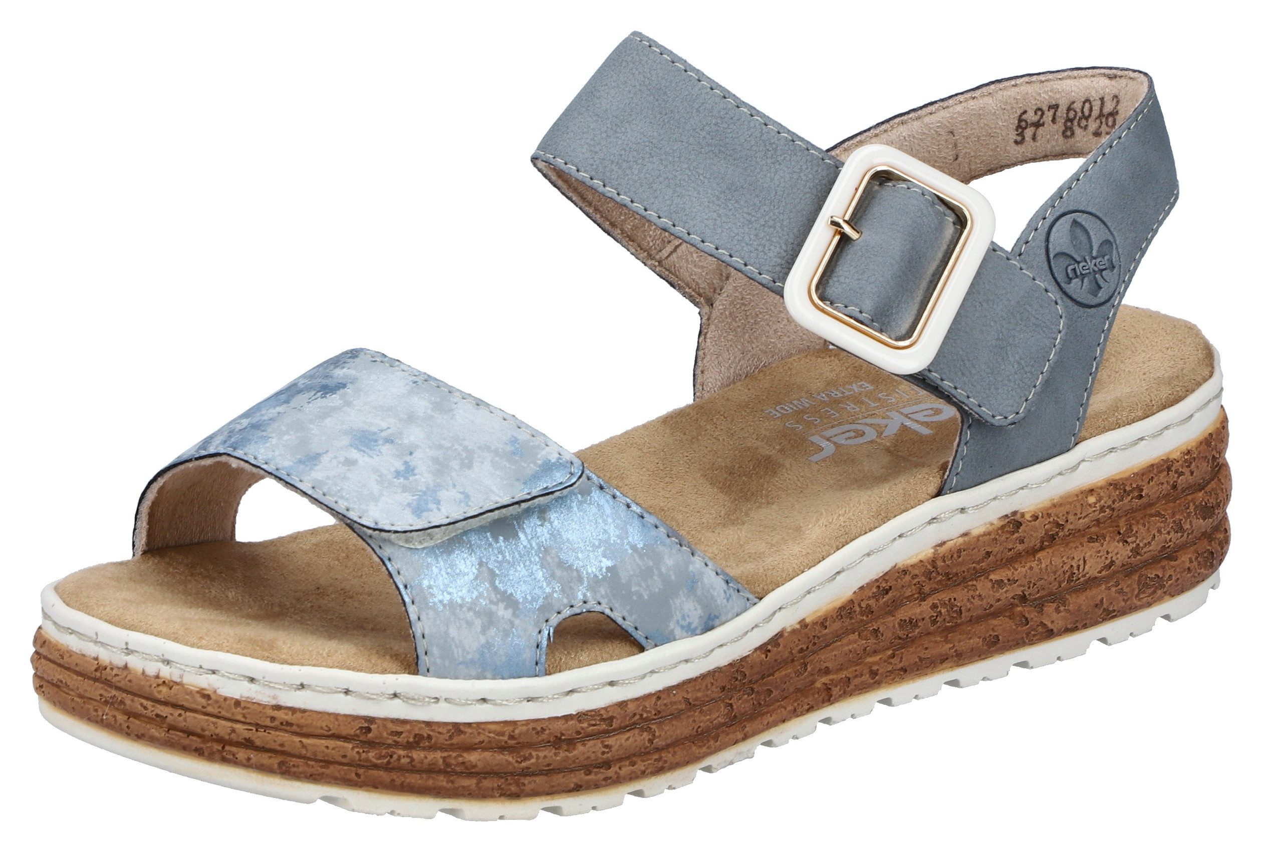 Rieker Plateausandale, Sandalette, Sommerschuh, Keilsandale mit praktischen günstig online kaufen