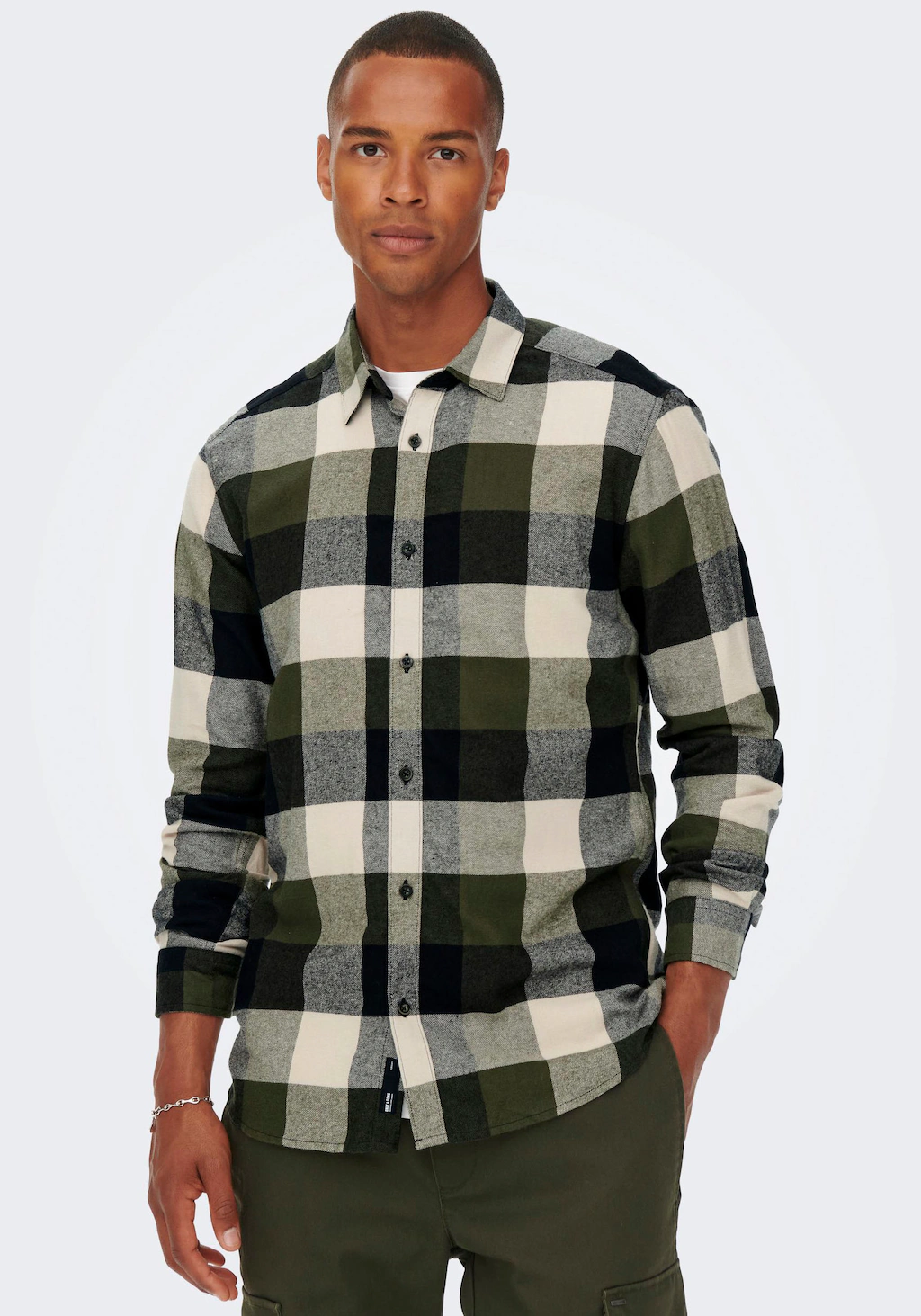 ONLY & SONS Karohemd GUDMUND LIFE LS 3T CHECK SHIRT günstig online kaufen