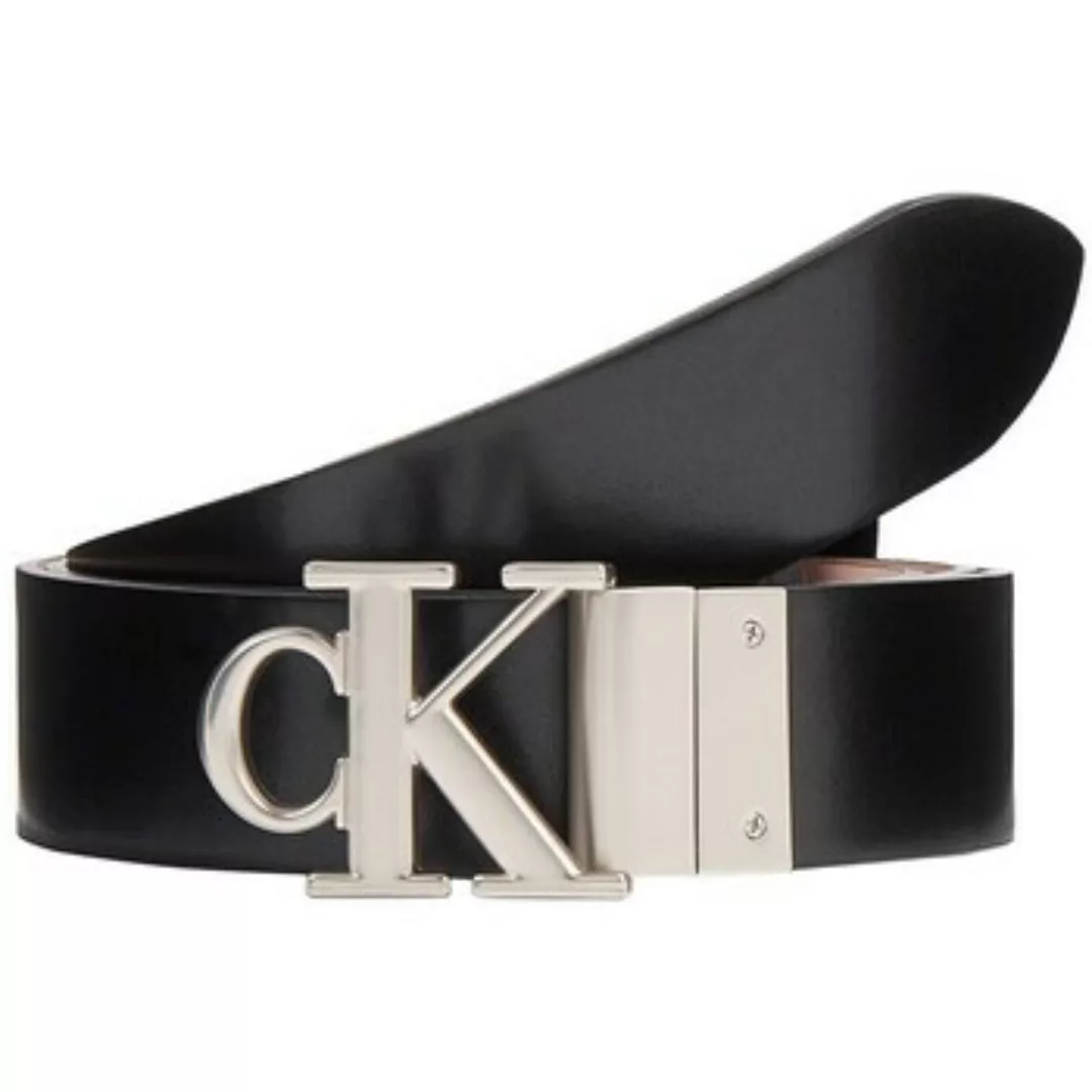 Calvin Klein Jeans  Gürtel Round Mono Pl Rev Lthr Belt 30Mm günstig online kaufen