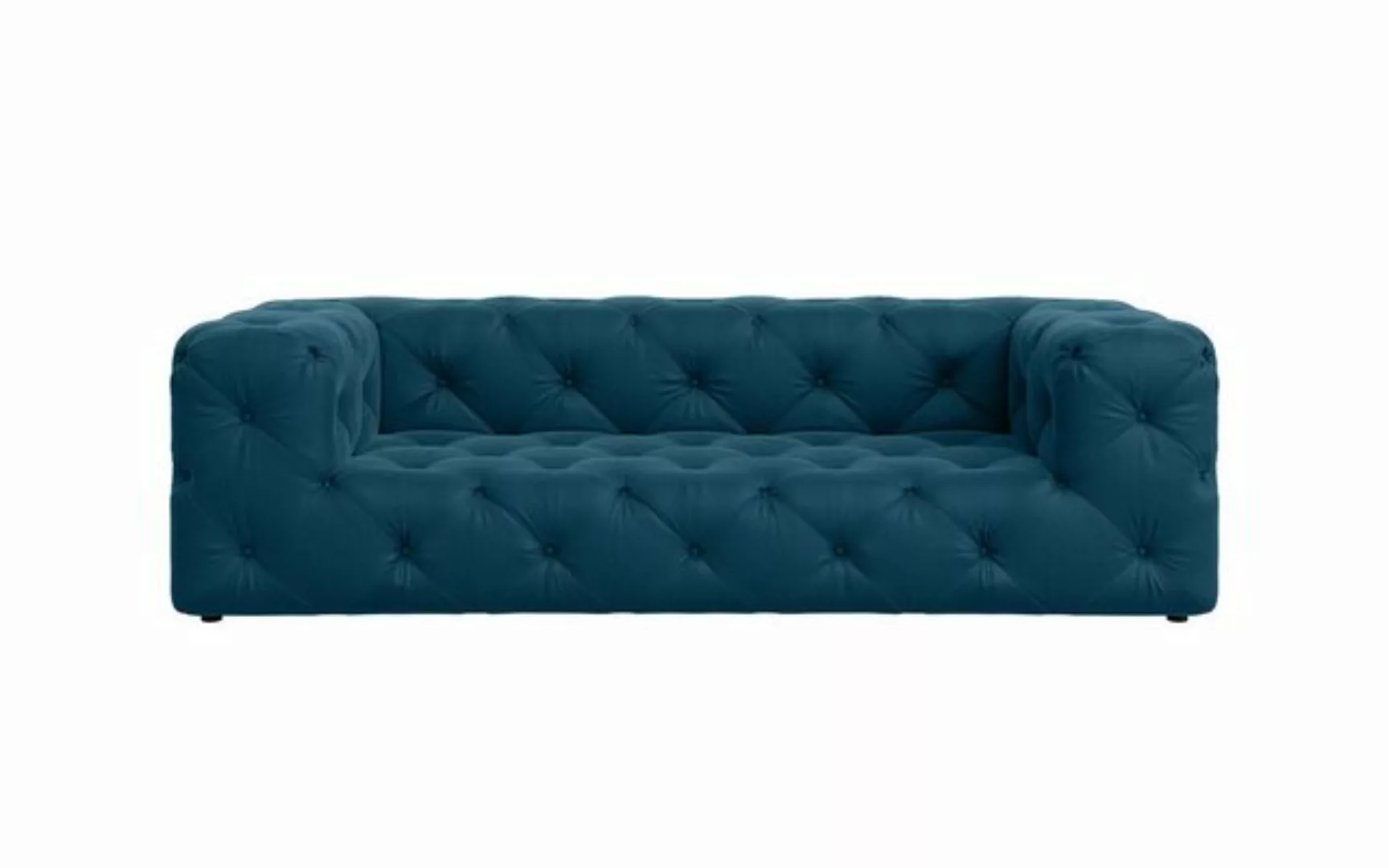 Places of Style 3-Sitzer FOLLINA, 3-Sitzer Sofa mit klassischer Chesterfiel günstig online kaufen