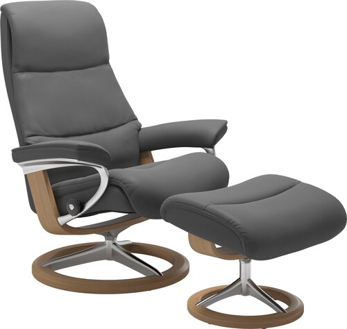 Stressless Fußhocker "View", mit Signature Base,Gestell Eiche günstig online kaufen