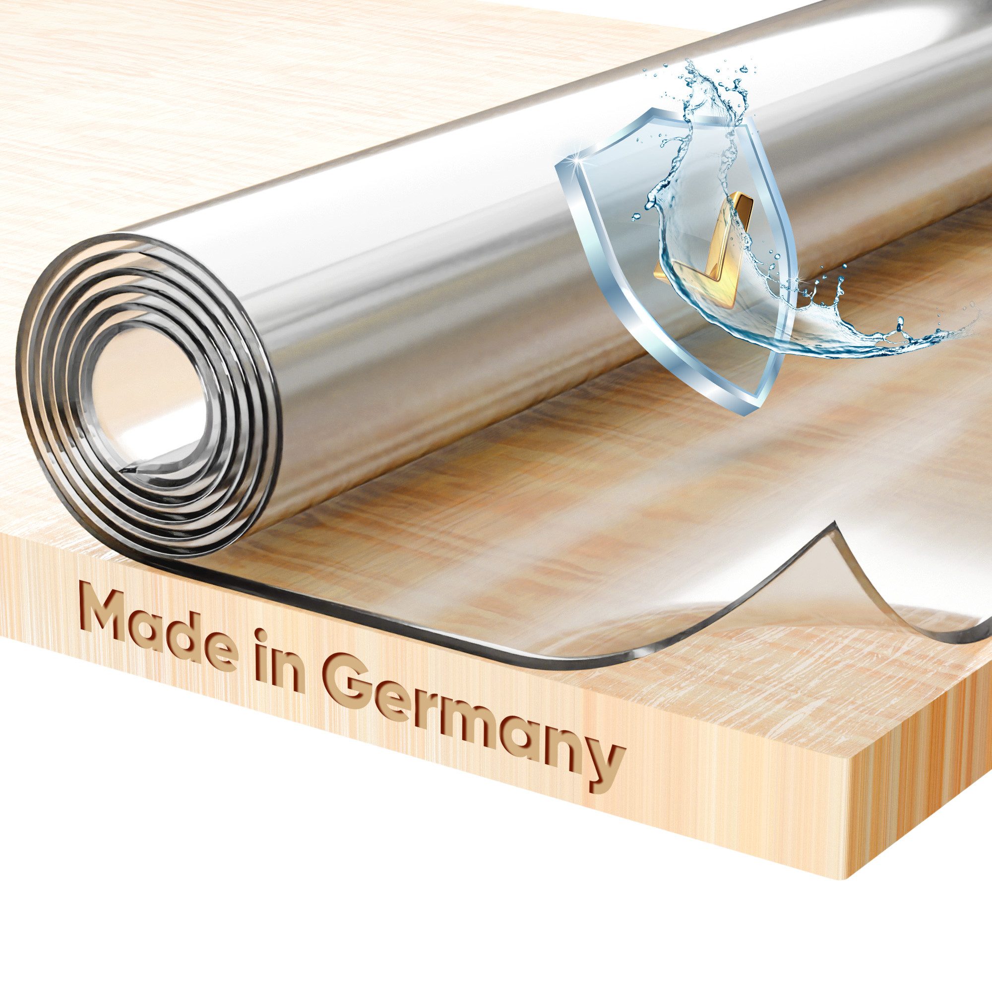 Beautex Tischdecke Glasklar Folie 2 mm günstig online kaufen