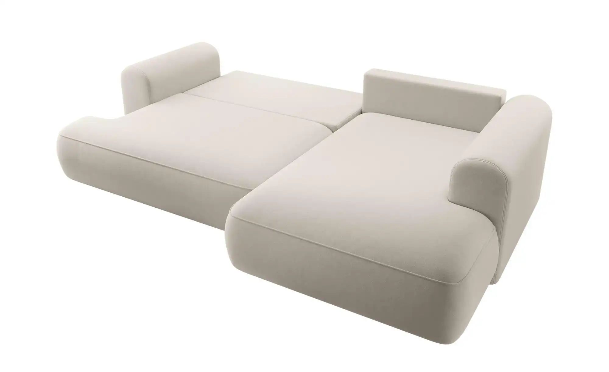 Selsey Ecksofa mit Schlaffunktion Ovo ¦ creme ¦ Maße (cm): B: 262 H: 95 Pol günstig online kaufen