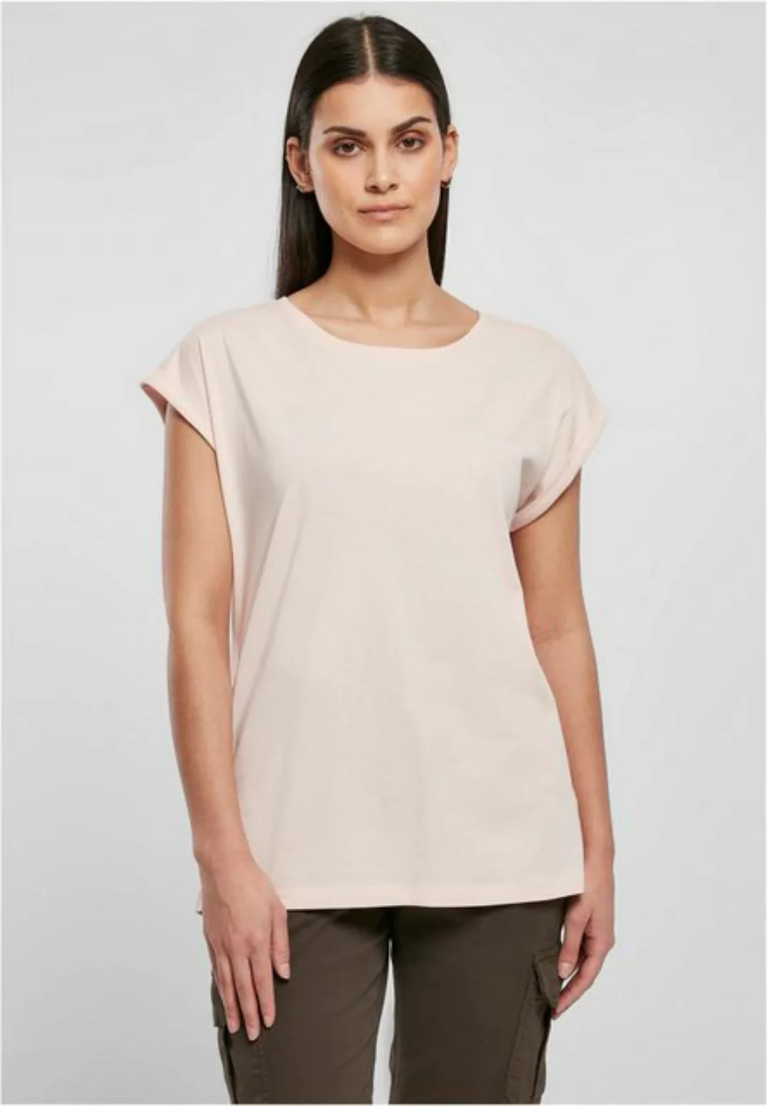 URBAN CLASSICS T-Shirt TB2983 - Ladies Organic Extended Shoulder Tee pink 3 günstig online kaufen