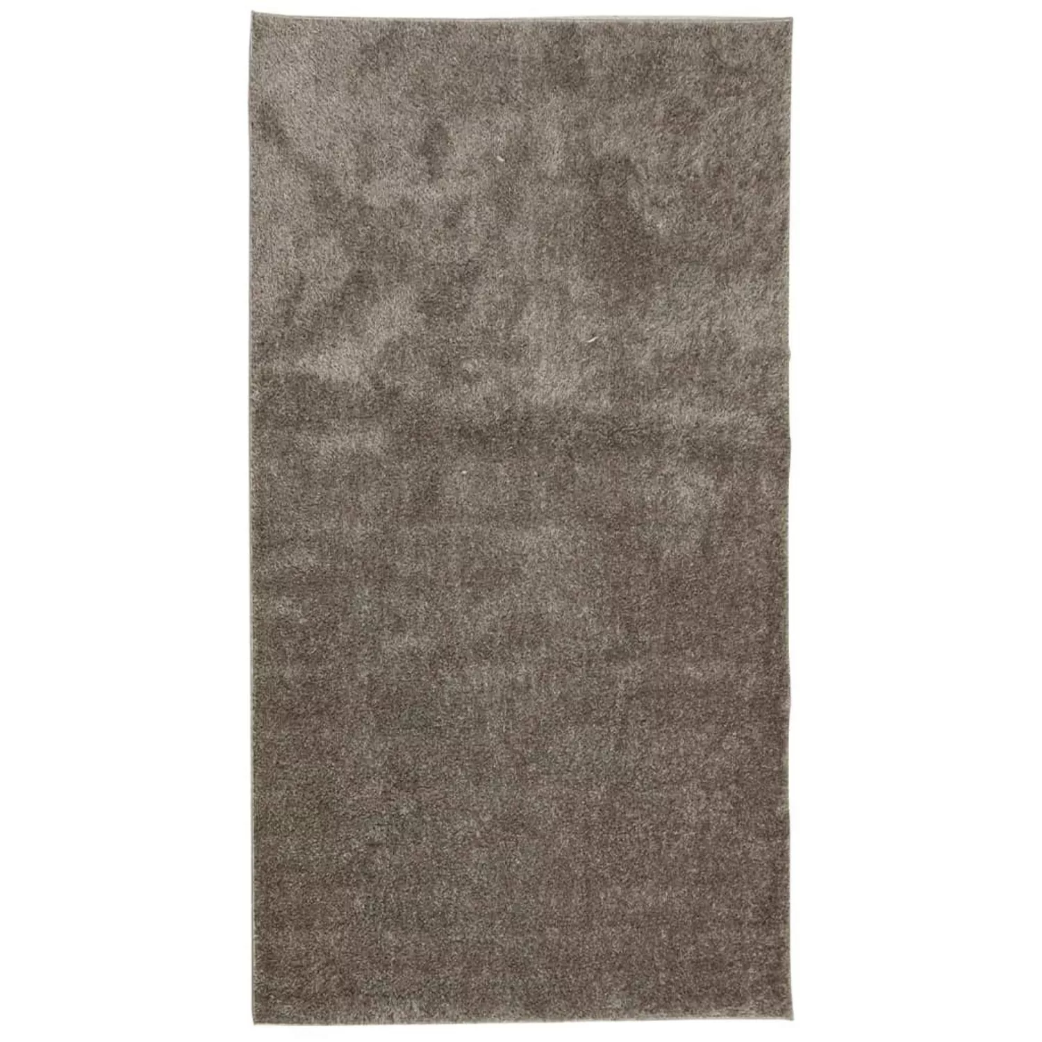 vidaXL Teppich Istan Hochflor Glänzend Grau 80x150 Cm 1954574 günstig online kaufen