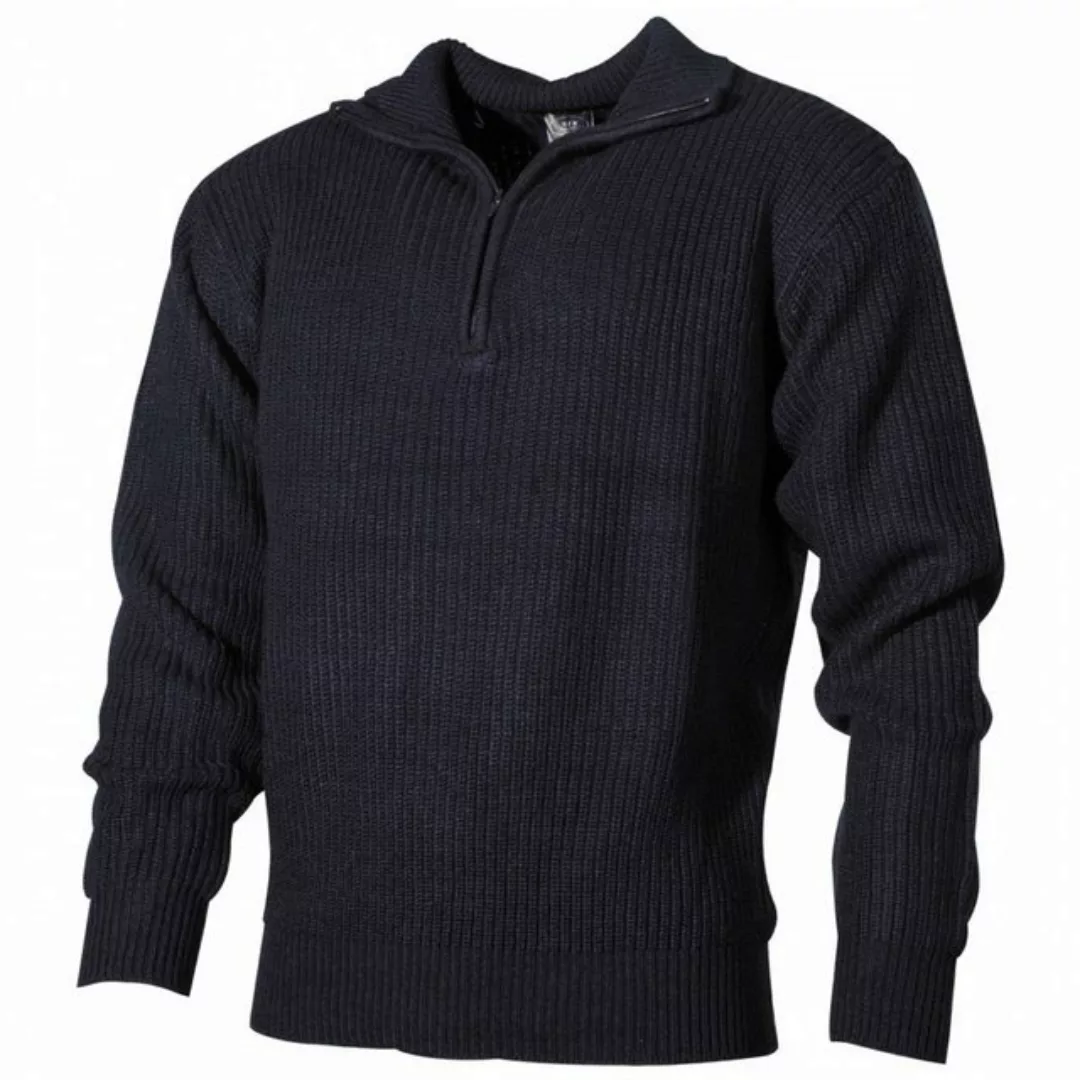 MFH Troyer Isländer Pullover, Troyer, blau, mit Reißverschluß - XL günstig online kaufen