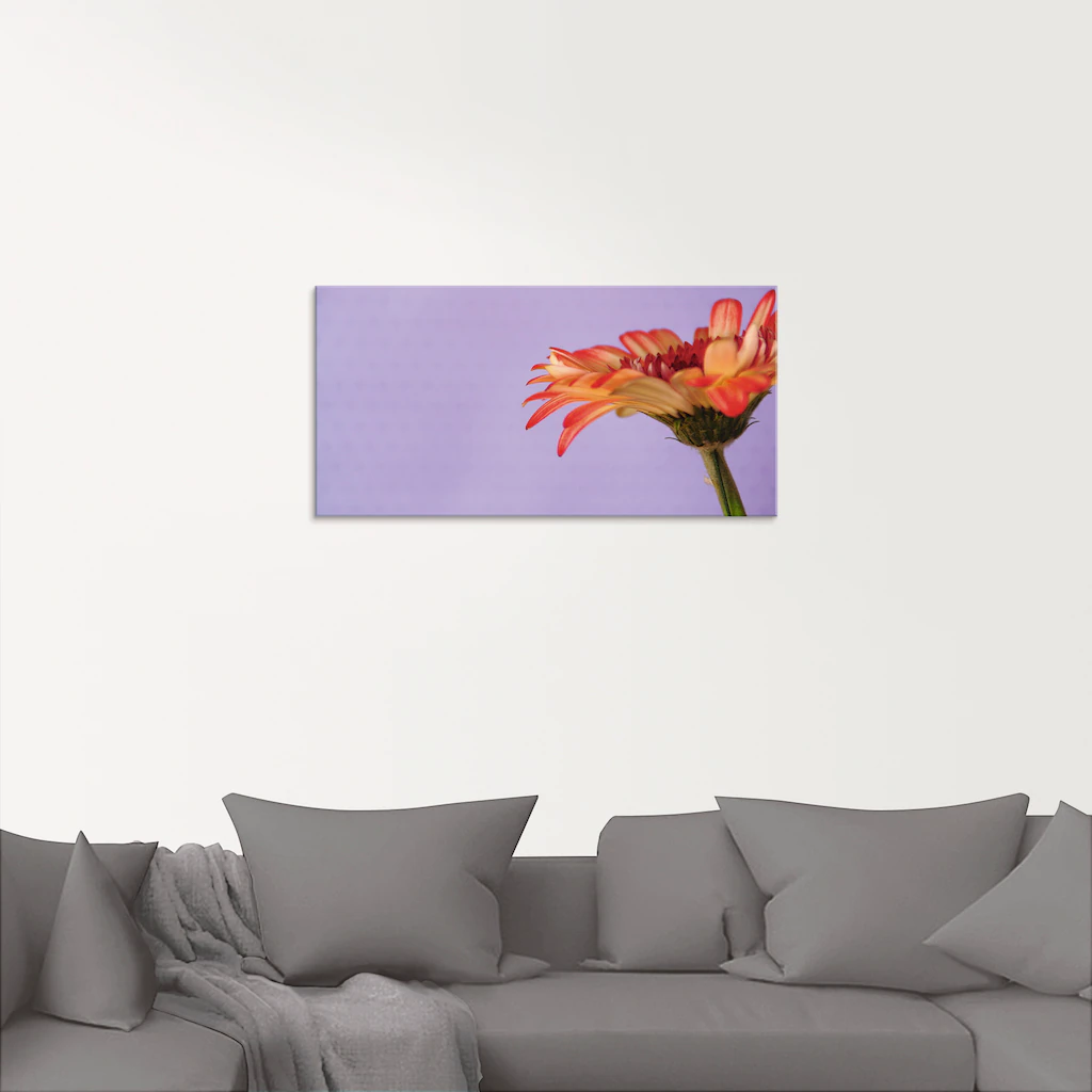 Artland Glasbild "Blume", Blumen, (1 St.), in verschiedenen Größen günstig online kaufen