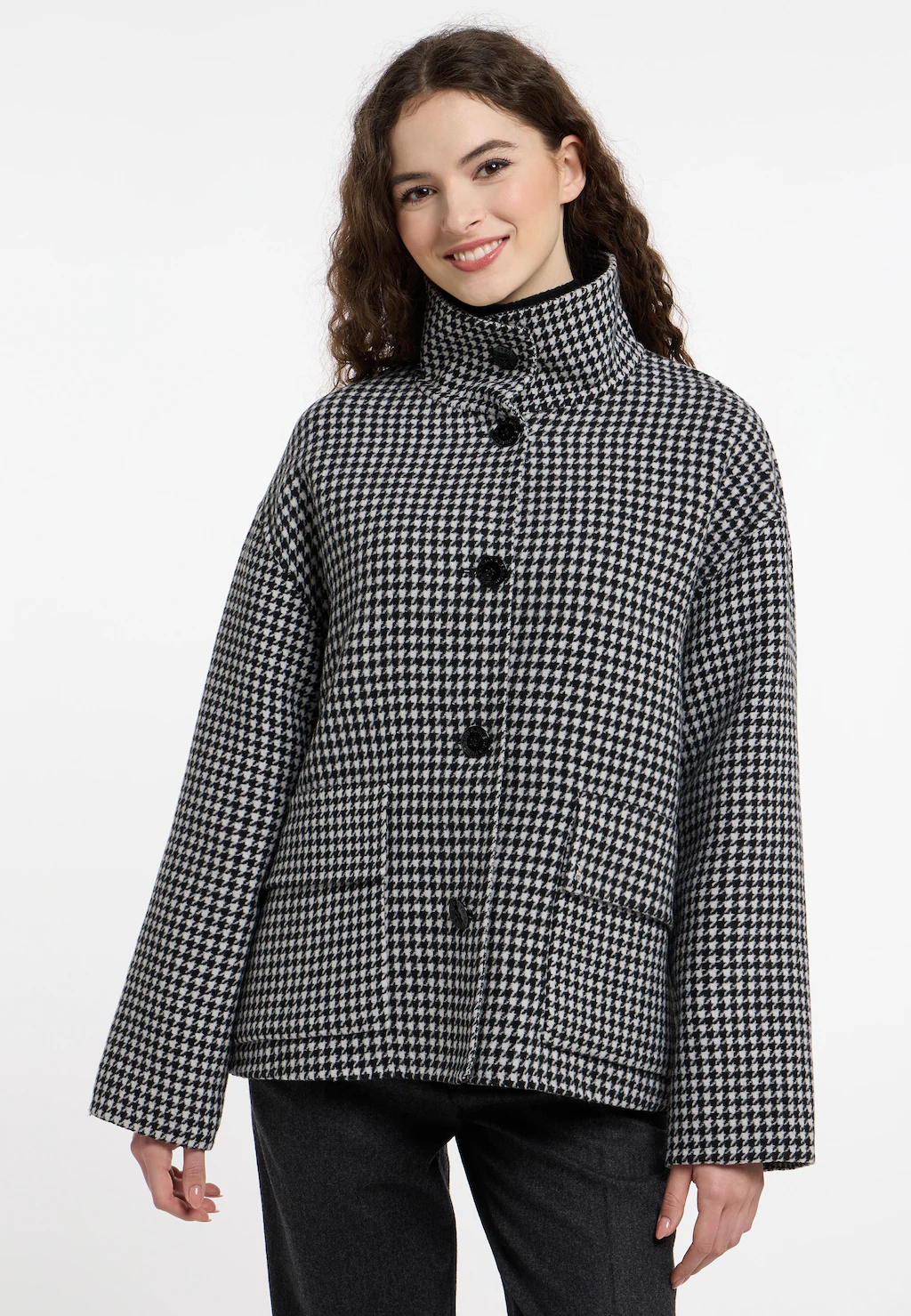 Frieda & Freddies Outdoorjacke "Wool Jacket / Yuki", mit dezenten Farbdetai günstig online kaufen