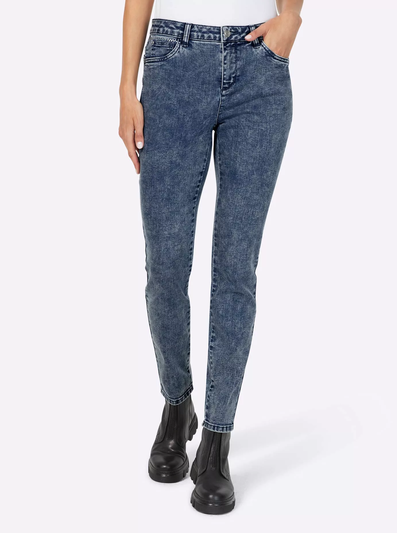 heine Bequeme Jeans, (1 tlg.) günstig online kaufen