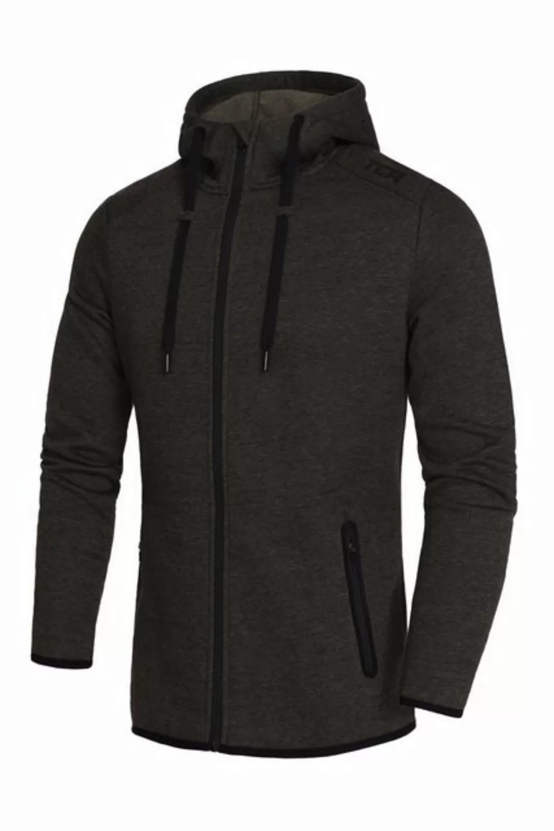 TCA Trainingspullover TCA Herren Hoodie mit Kapuze und Reißverschluss - Dun günstig online kaufen