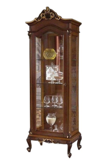 Xlmoebel Vitrine Edle Vitrine Antik Stil Barock Klassisch Wohnzimmer Glas S günstig online kaufen