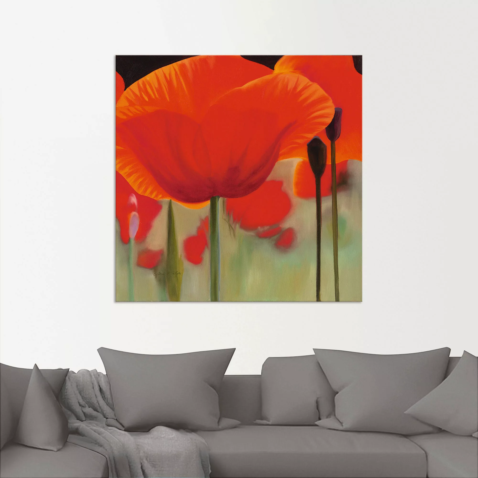 Artland Wandbild "Leben", Blumen, (1 St.), als Alubild, Outdoorbild, Leinwa günstig online kaufen