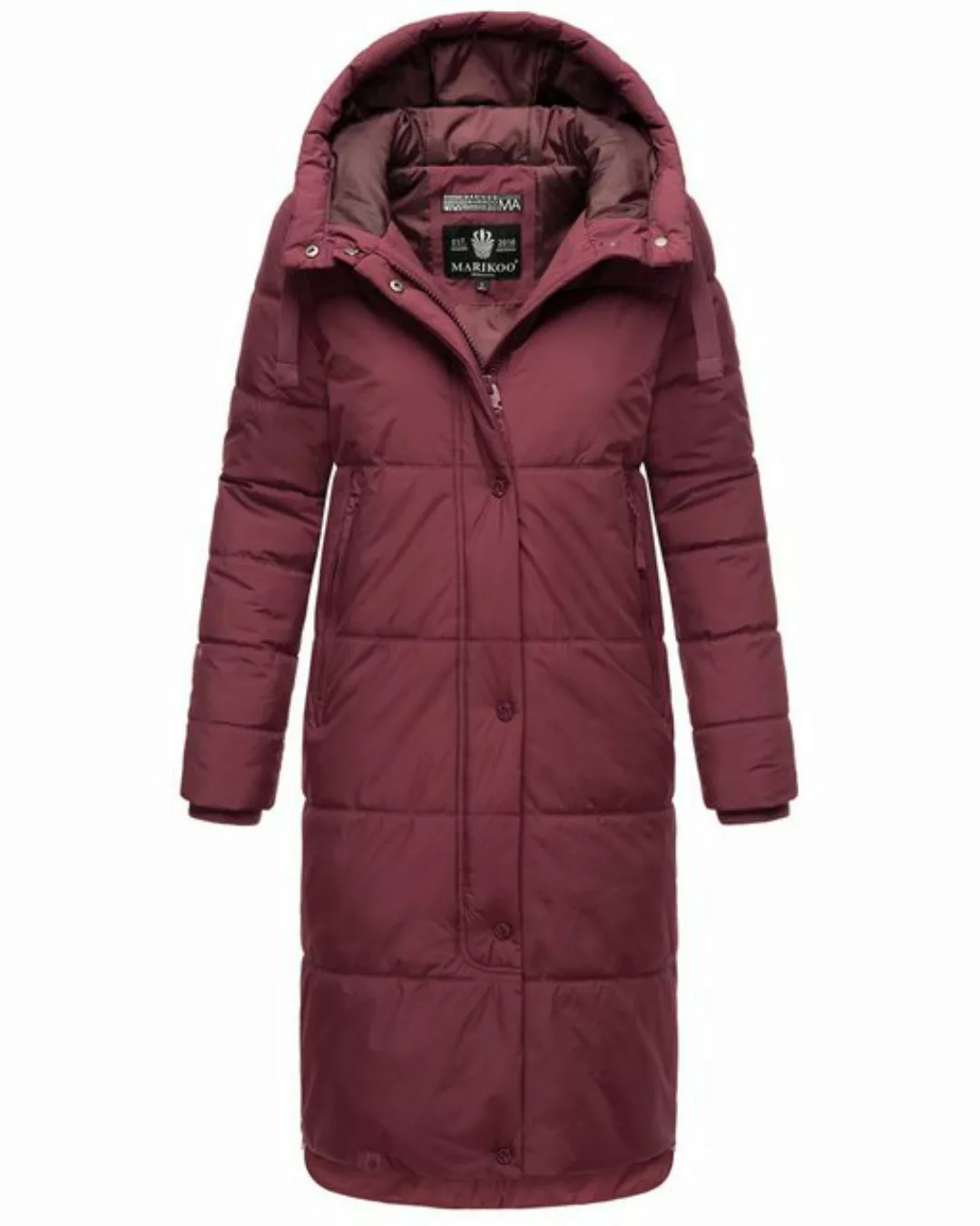 Marikoo Winterjacke "Soranaa", langer Winter Mantel mit Kapuze günstig online kaufen