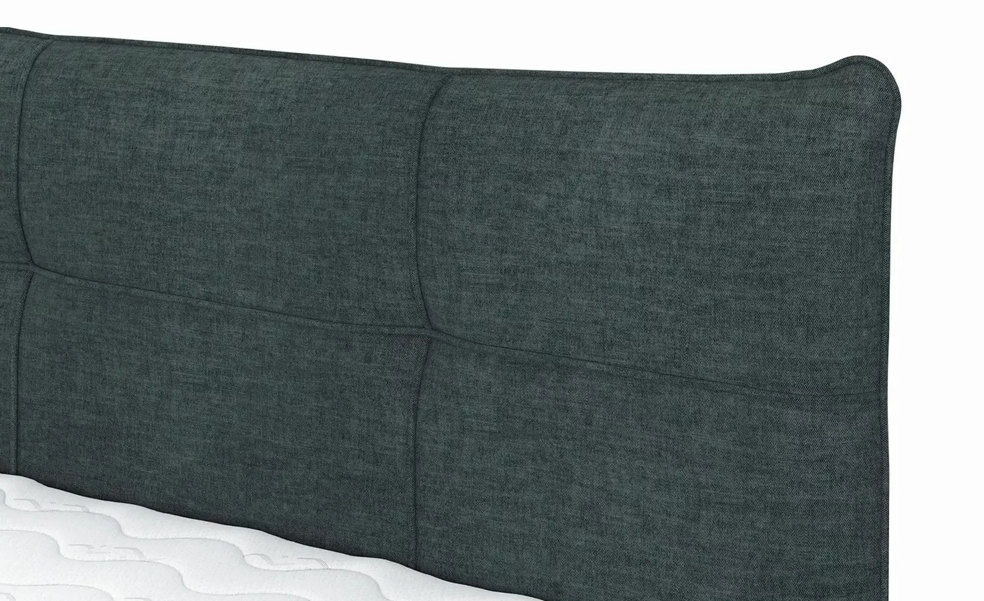 Boxbett mit Stauraum  Margam ¦ türkis/petrol ¦ Maße (cm): B: 205 H: 109 Bet günstig online kaufen