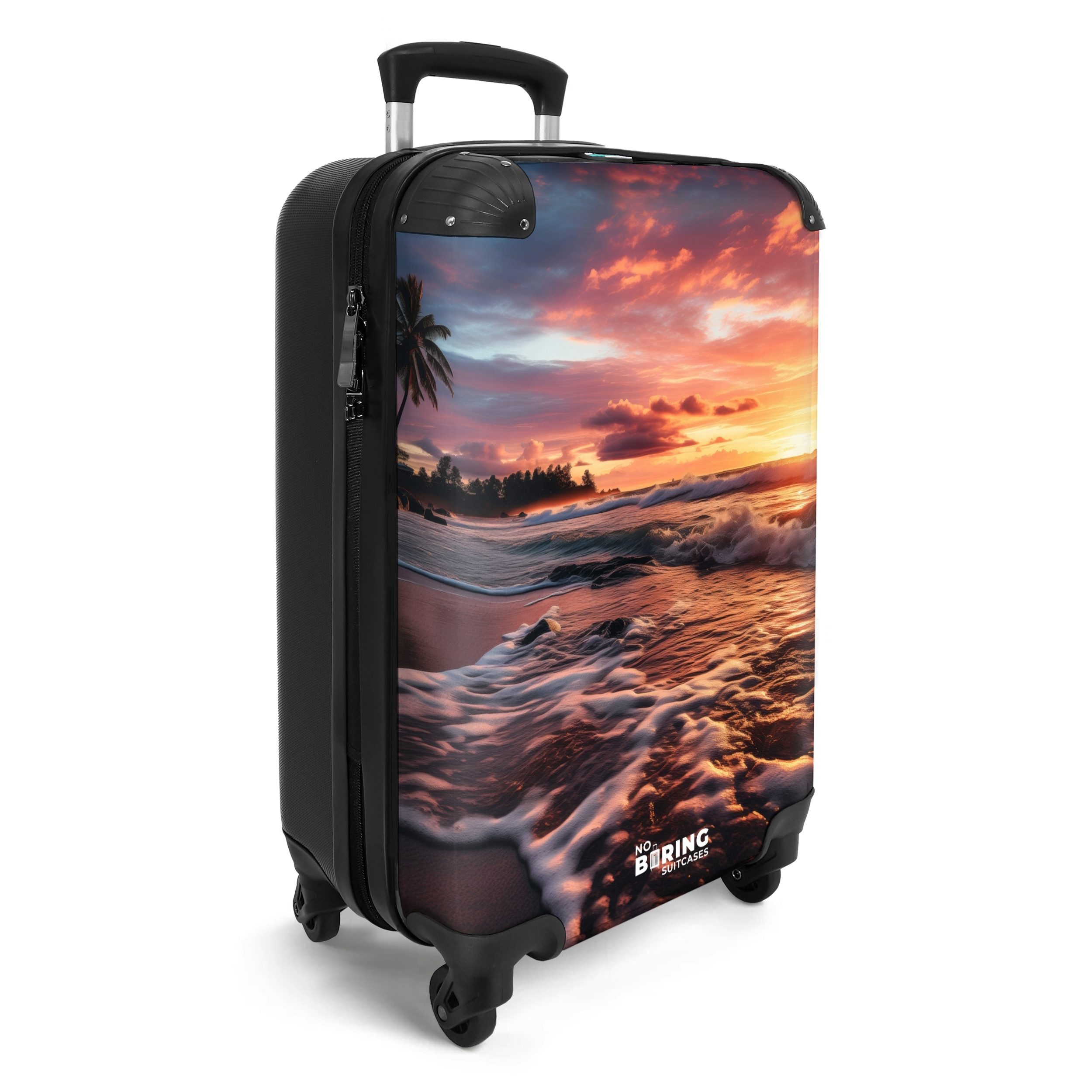 NoBoringSuitcases.com© Hartschalen-Trolley Meer bei Sonnenuntergang 55x35x2 günstig online kaufen