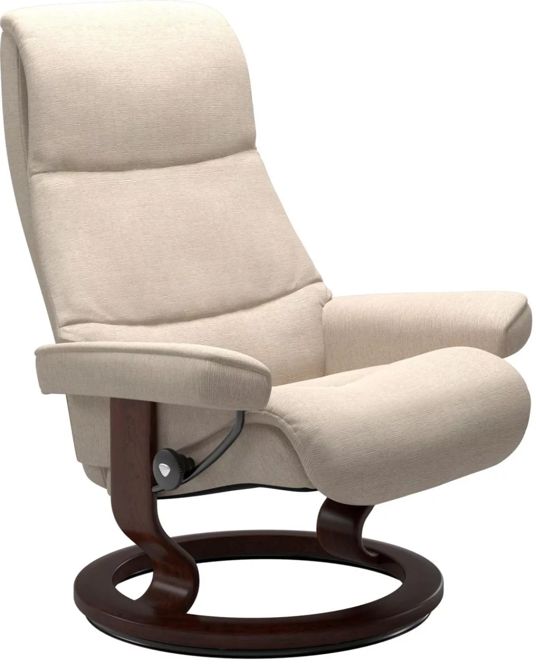 Stressless® Relaxsessel »View«, mit Classic Base, Größe L, Gestell Braun günstig online kaufen