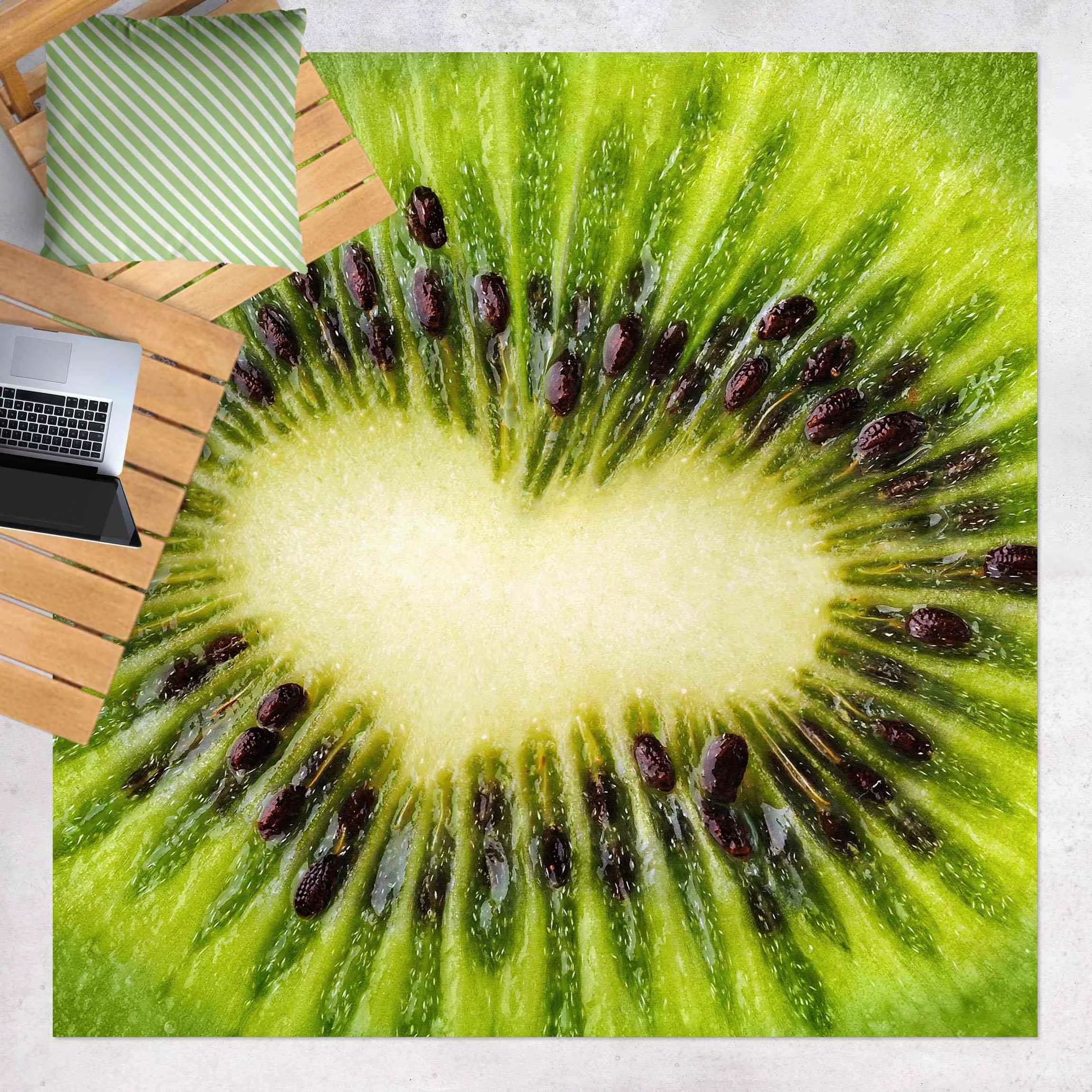 Vinyl-Teppich Kiwi Heart günstig online kaufen