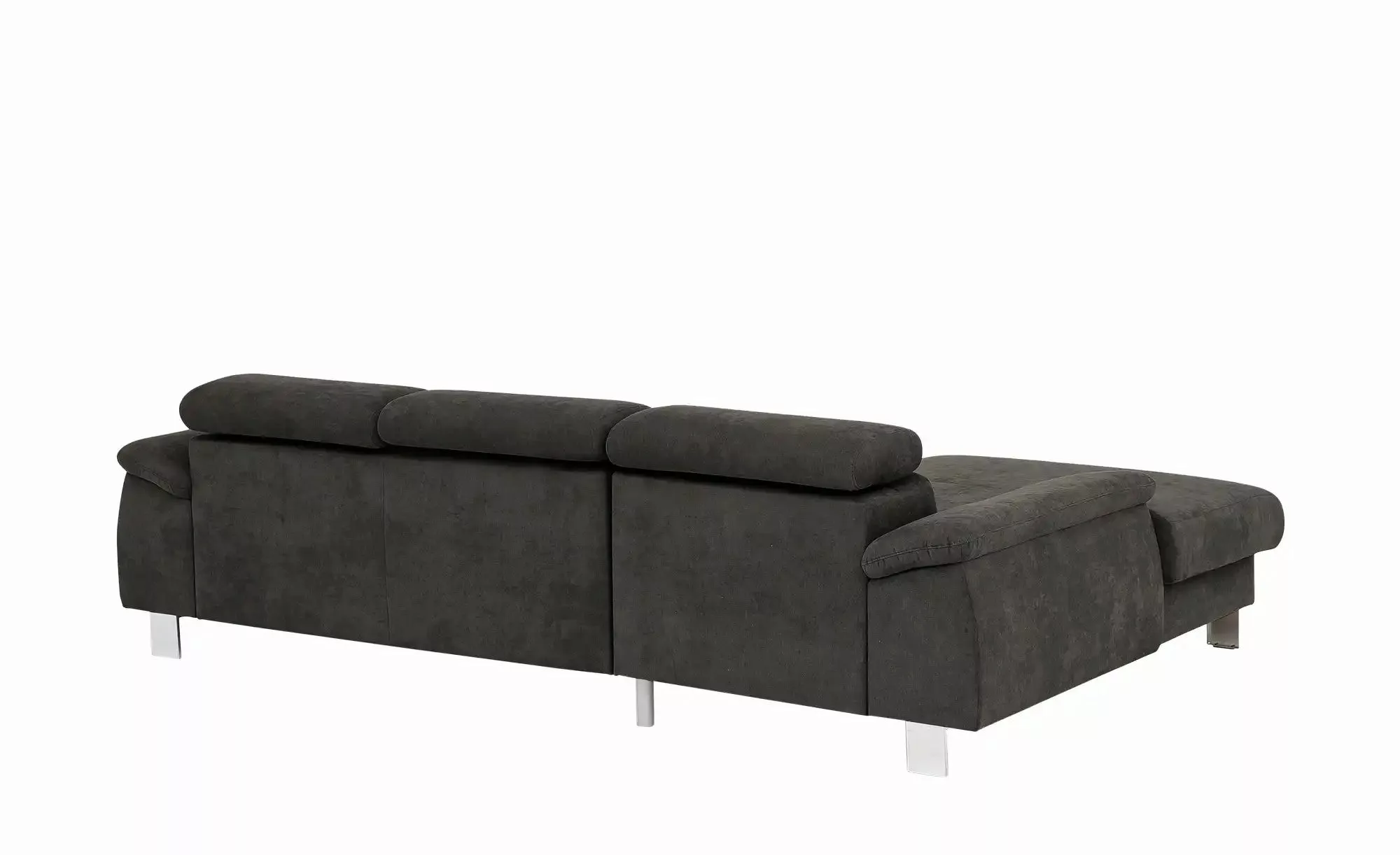 uno Ecksofa aus Velours Micky ¦ braun ¦ Maße (cm): B: 166 H: 72 T: 244.0 Po günstig online kaufen