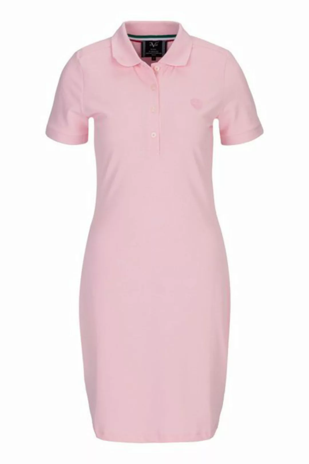 19V69 ITALIA Shirtkleid BIRTE Elegantes Polo-Kleid mit Kragen und Logo-Stic günstig online kaufen