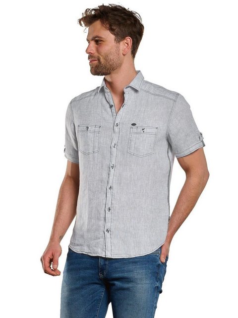 Engbers Kurzarmhemd Kurzarm-Hemd aus Leinen günstig online kaufen