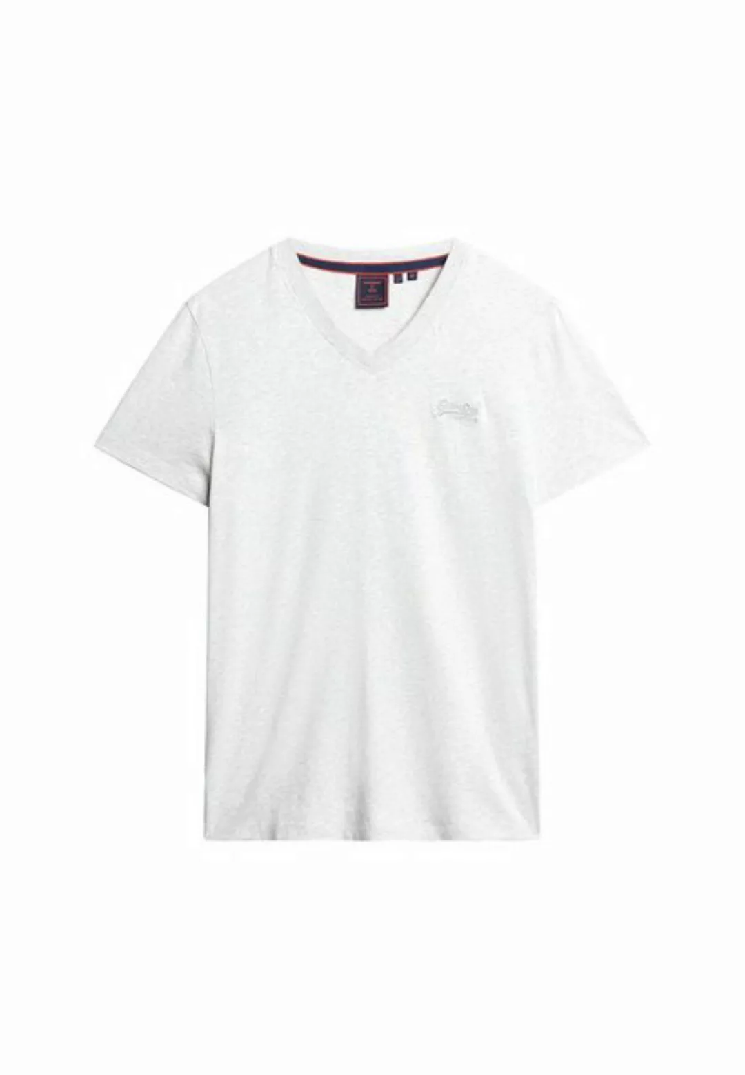 Superdry T-Shirt Superdry Herren T-Shirt VINTAGE LOGO EMB VEE TEE Glacier G günstig online kaufen
