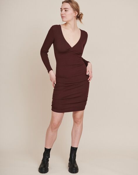 Feinripp / Kurzes Kleid - Ludmilla Dress- Aus Bio-baumwolle günstig online kaufen