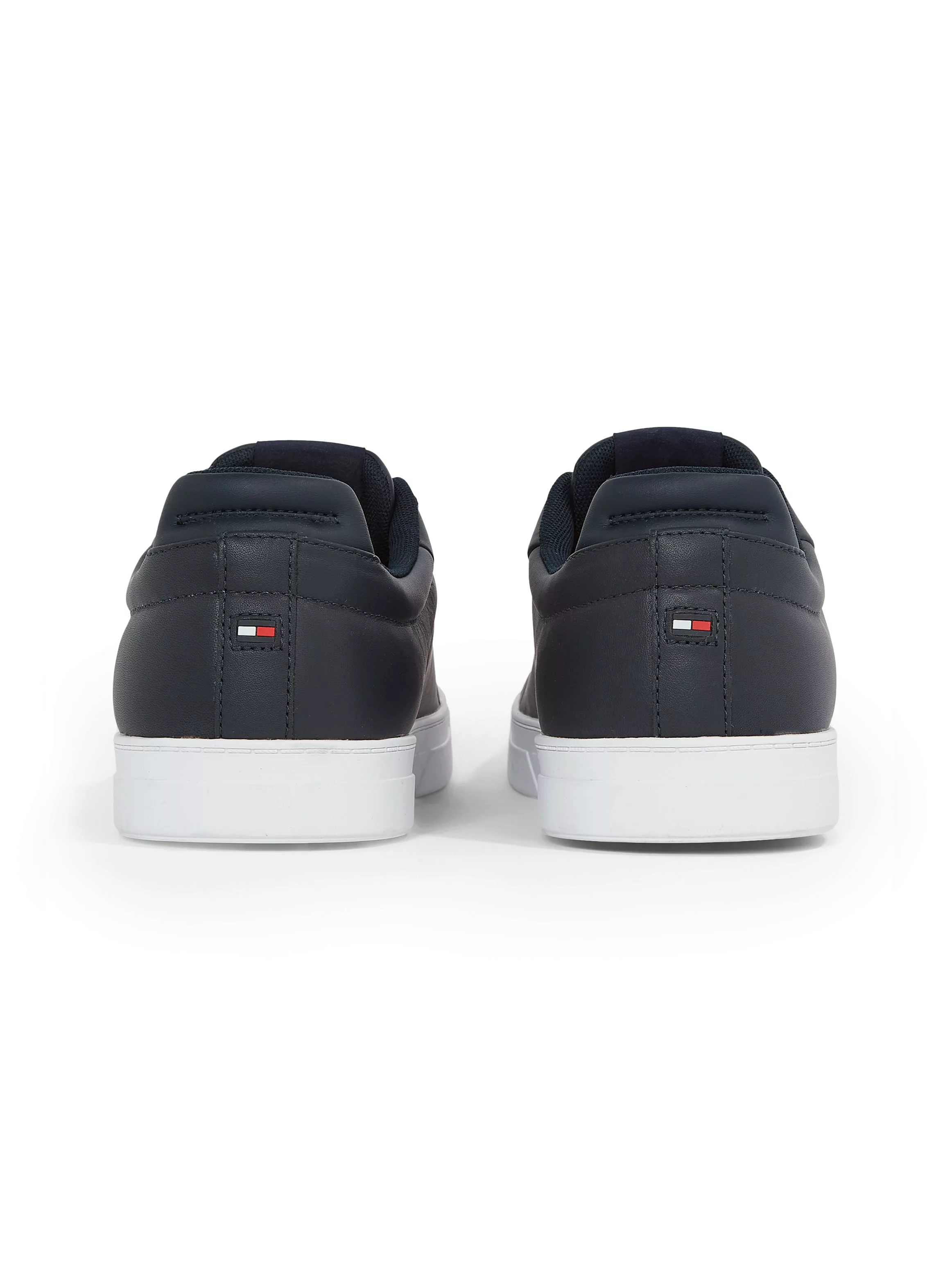 Tommy Hilfiger Plateausneaker "ICON COURT LTH FLAG ESS", Freizeitschuh, Hal günstig online kaufen