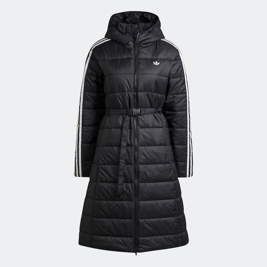 adidas Originals Outdoorjacke "HOODED PREMIUM LONG SLIM" günstig online kaufen