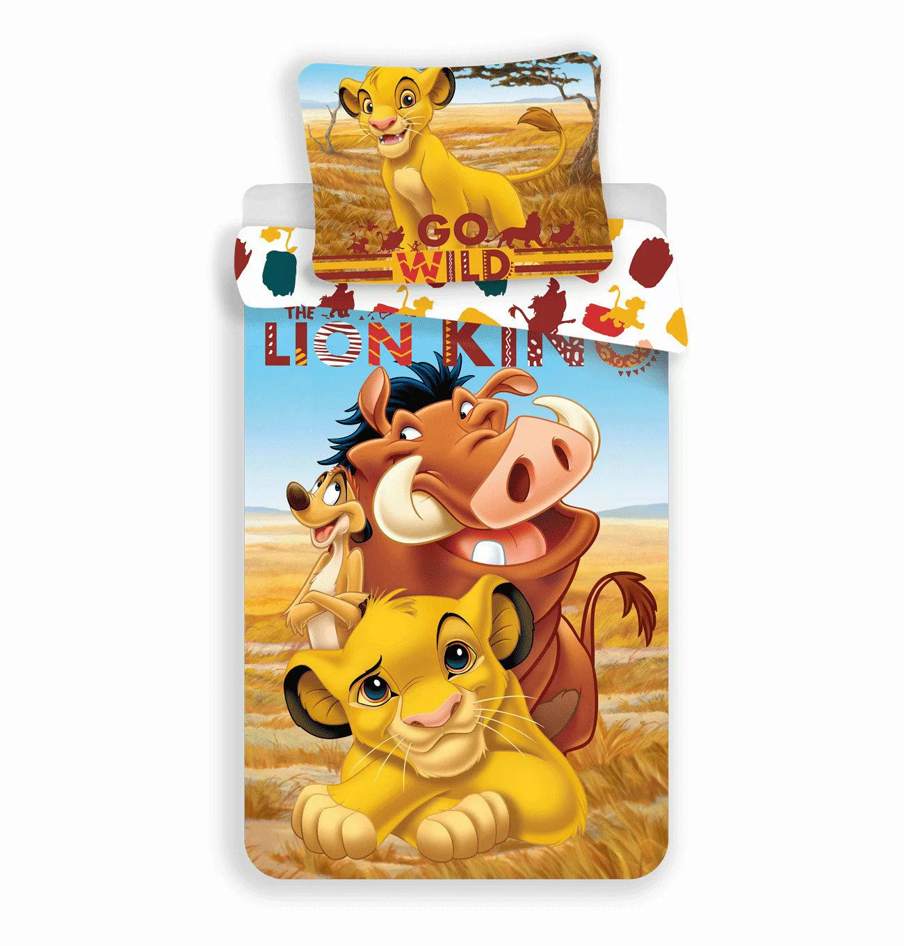 Disney Kinderbettwäsche Lion King, Renforcé, 2 günstig online kaufen