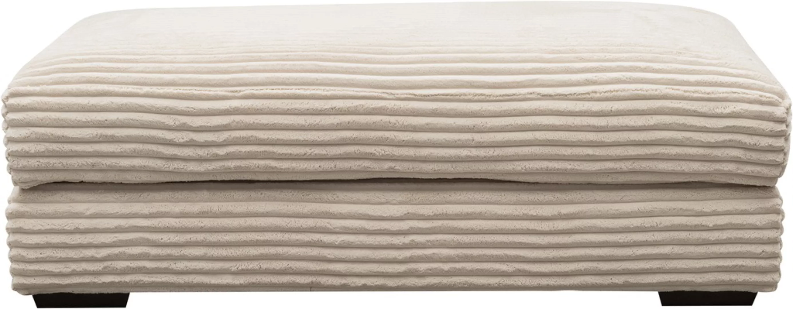 WERK2 Hocker "Eden", Design Hocker in Cord mit besonders weichem Sitzkomfor günstig online kaufen