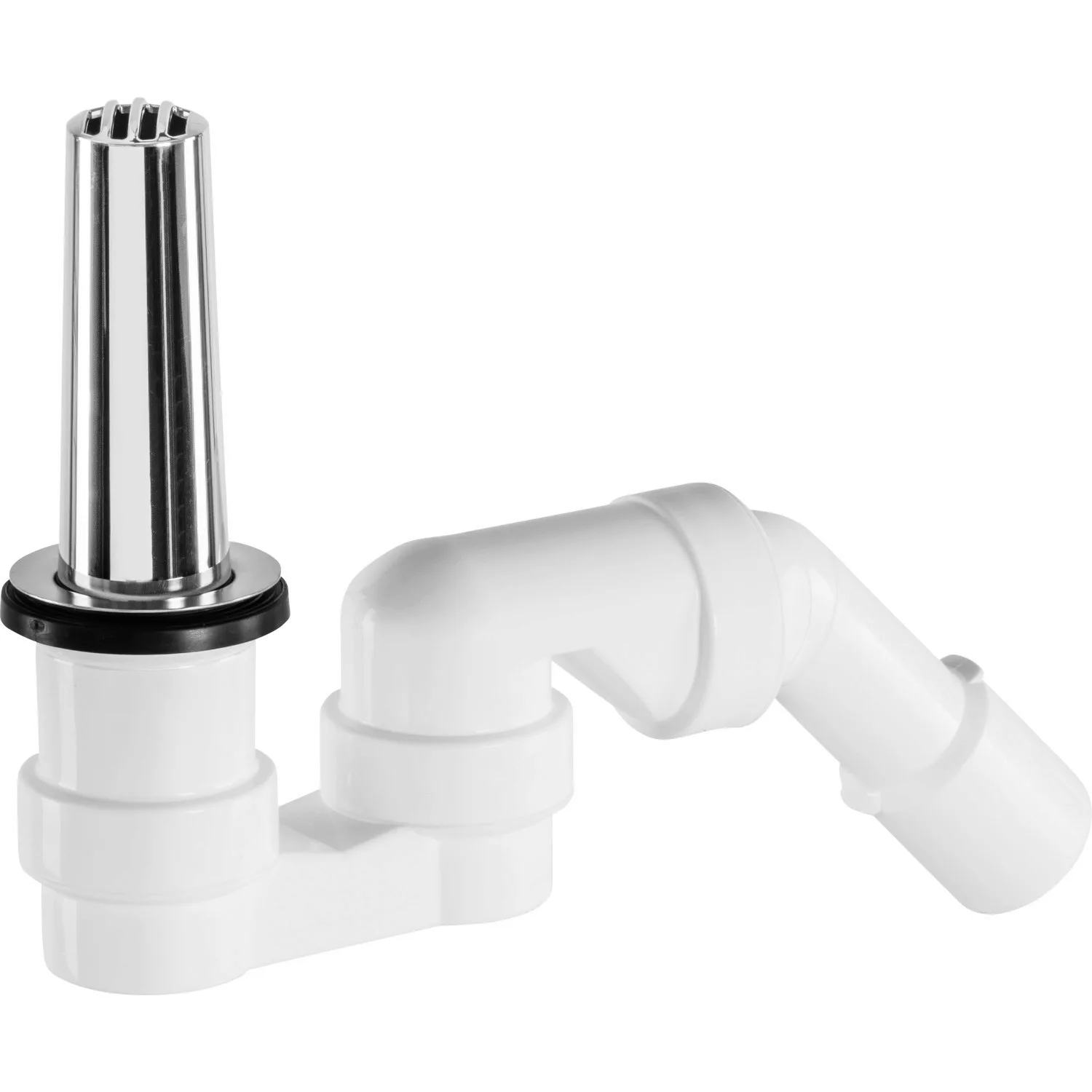 Standrohrventil für Duschwanne 44,8 mm (G 1 1/2) Weiß günstig online kaufen