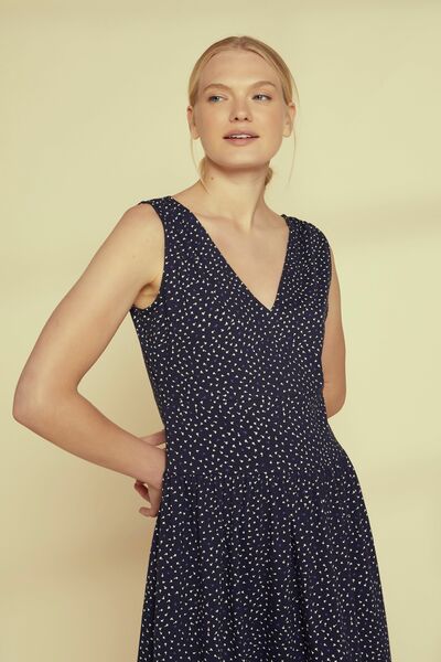 Sommerkleid Robyn | Leaf Print Dress günstig online kaufen