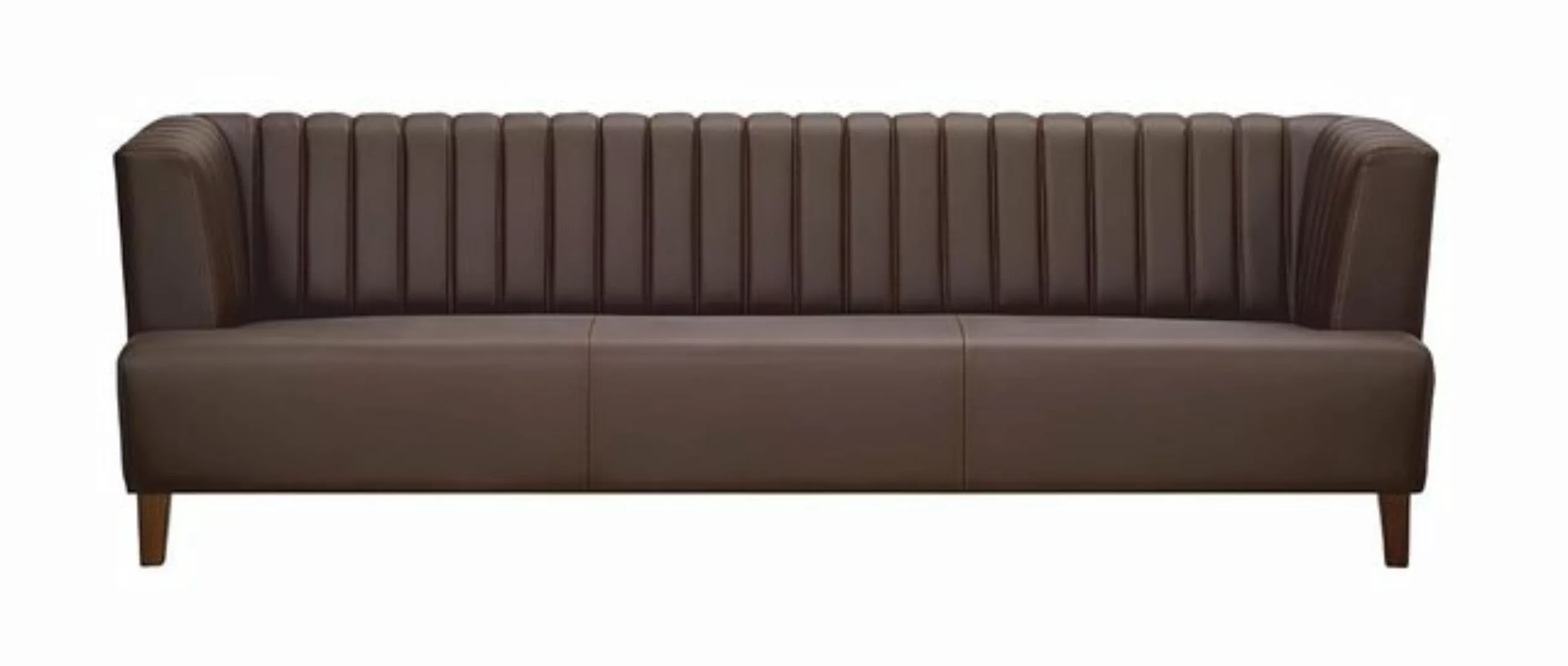 JVmoebel 3-Sitzer Luxus 3 Sitzer Designer Sofa Polster Leder Büromöbel Stof günstig online kaufen