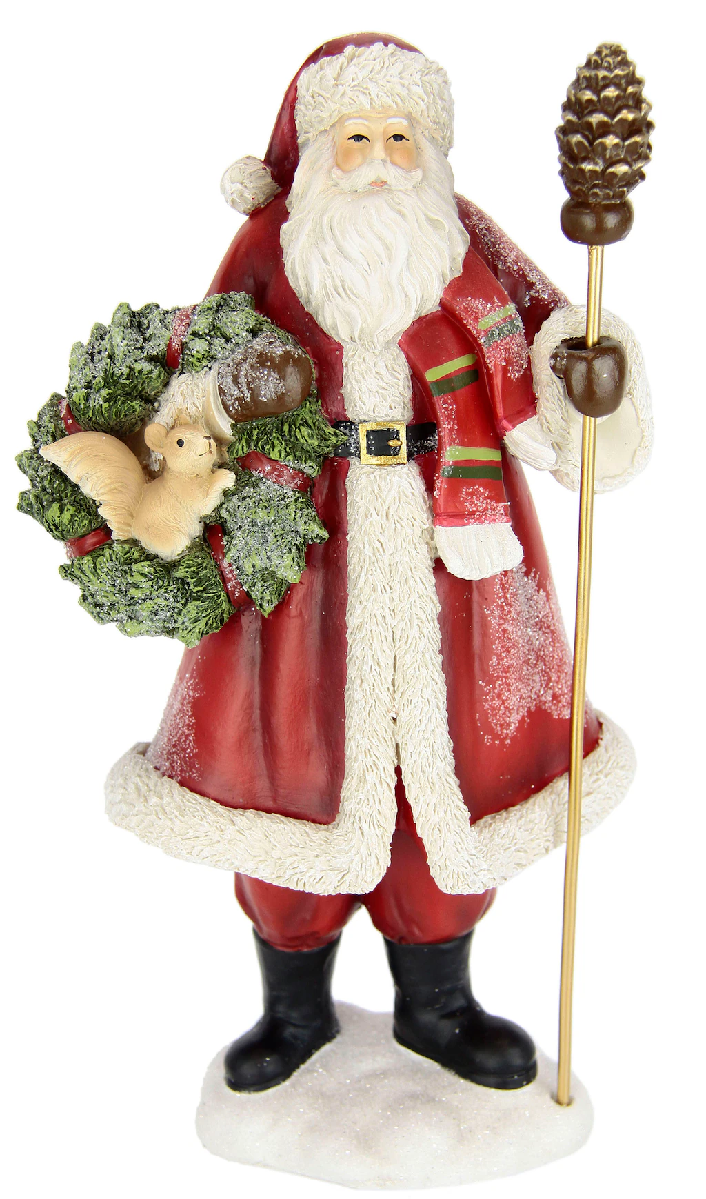 I.GE.A. Dekofigur »Nikolaus«, Santa Claus Figur, Nikolaus Dekoration, Dekof günstig online kaufen