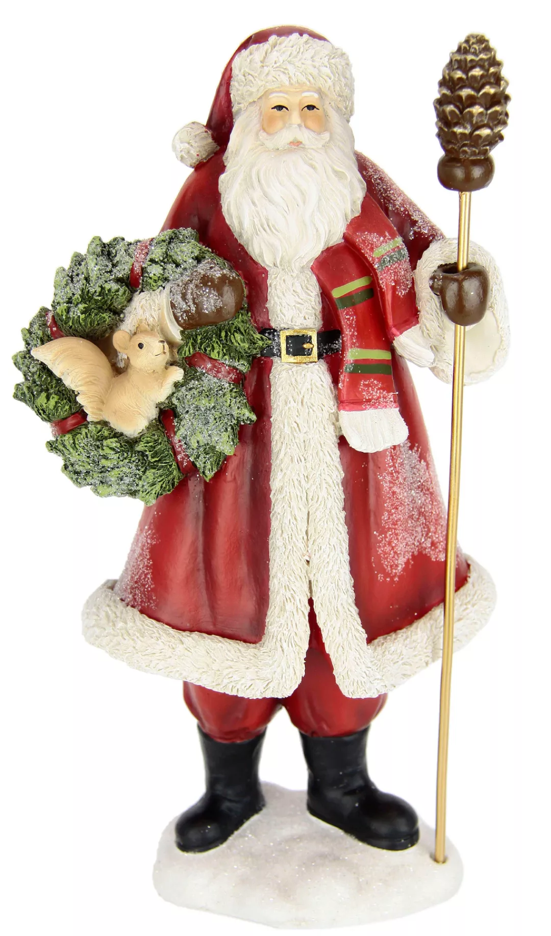 I.GE.A. Dekofigur "Nikolaus", Santa Claus Figur, Nikolaus Dekoration, Dekof günstig online kaufen