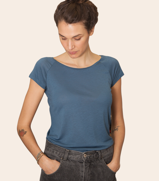Päfjes - Basic Tencel Frauen Fair T-shirt V2 günstig online kaufen